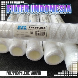 swc pp core string wound cartridge filter benang  medium